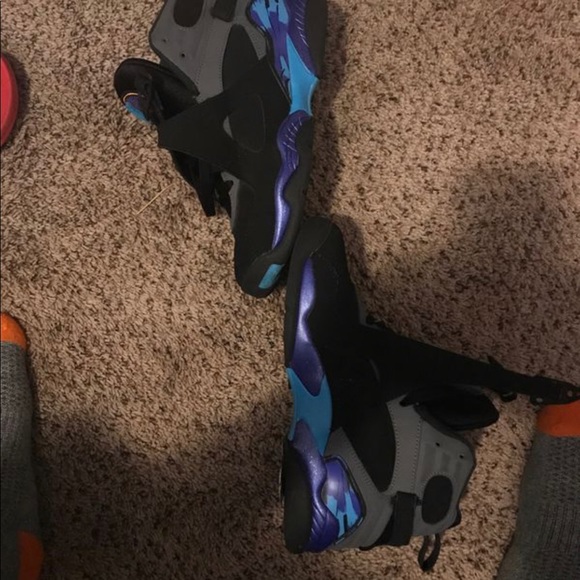 Jordan 8 Aqua 2015 - Picture 3 of 4